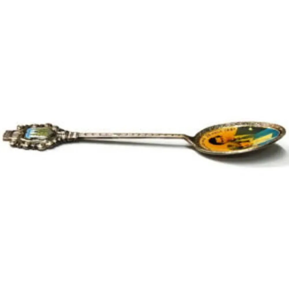 Royal Wedding Vintage Souvenir Collector Spoon Silver Plated Diana Charles - Picture 4 of 10